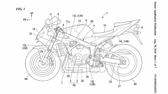 Τα σχέδια της Honda που απεικονίζουν τις carbon προτάσεις της για τα πλαίσια