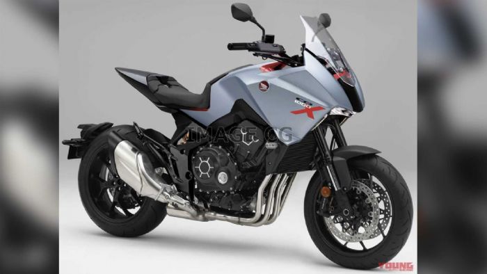 Το υποθετικό Honda CB1000X. Το υποθετικό Honda CB1000X.