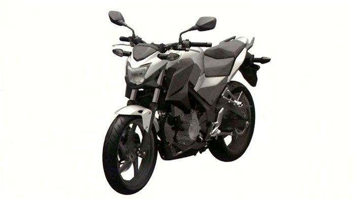 Σχέδια προς κατοχύρωση για μια γυμνή street μικρού-μεσαίου κυβισμού κατέθεσε η H Σχέδια προς κατοχύρωση για μια γυμνή street μικρού-μεσαίου κυβισμού κατέθεσε η Honda για την Ευρώπη.