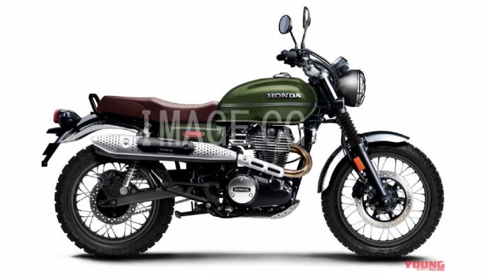 Θα είναι έτσι το νέο Honda CB350 Scrambler; Θα είναι έτσι το νέο Honda CB350 Scrambler;