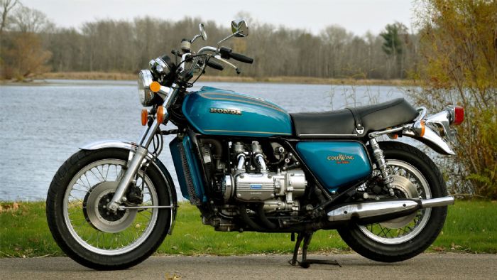 H πρώτη Goldwing GL1000.