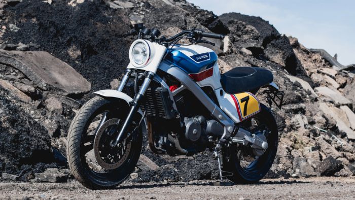 H Honda NTV 650 του Jimmy Dressel