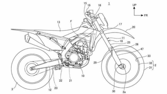 Τα σχέδια της Honda για την νέα ανάρτηση που ανακάλυψαν οι Βρετανοί. 