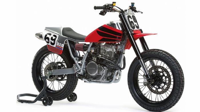 Honda XR650L Analog: Προς τιμήν του Hayden 