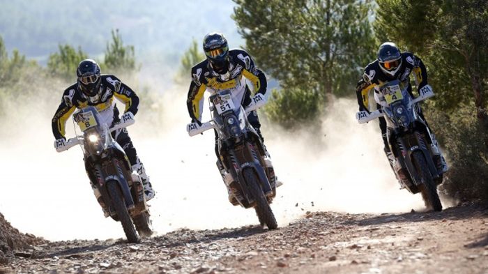 Την εργοστασιακή της ομάδα για το Rally Dakar ανακοίνωσε η Husqvarna. Την εργοστασιακή της ομάδα για το Rally Dakar ανακοίνωσε η Husqvarna.