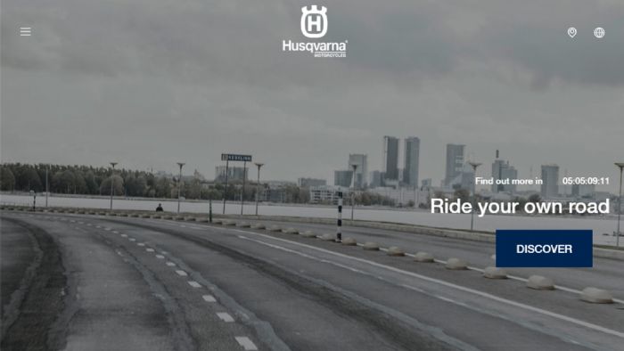 Η teaser εικόνα της Husqvarna για το νέο επερχόμενο μοντέλο. 