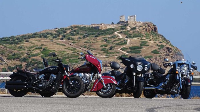 Βρεθήκαμε στην μοναδική παρουσίαση της νέας γκάμας της Indian, που περιελάμβανε και... βόλτα γνωριμίας! 