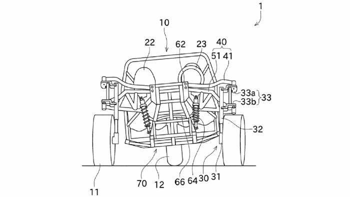 Τα σχέδια του νέου οχήματος της Kawasaki. 
