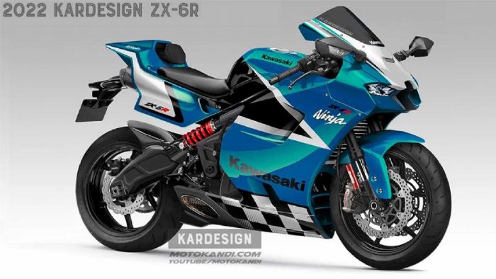 H άποψη του Kar Lee για το Kawasaki ZX-6R του 2022.