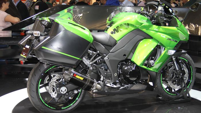 H Κawasaki παρουσίασε το ανανεωμένο Z1000SX στην EICMA. 