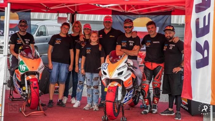 Η Team Korakis Repsol στο Πρωτάθλημα Ταχύτητας