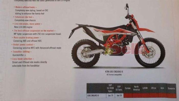 Νέο KTM 690 Enduro R; 