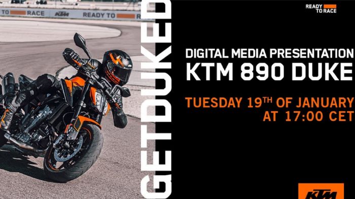 Η στιγμή της παρουσίασης του νέου KTM 890 Duke 2021 πλησιάζει! 