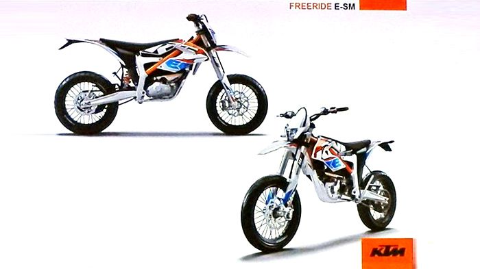 Ηλεκτρικά Supermoto από την ΚΤΜ; Πολύ θα θέλαμε να τα δούμε στην παραγωγή. Ηλεκτρικά Supermoto από την ΚΤΜ; Πολύ θα θέλαμε να τα δούμε στην παραγωγή.