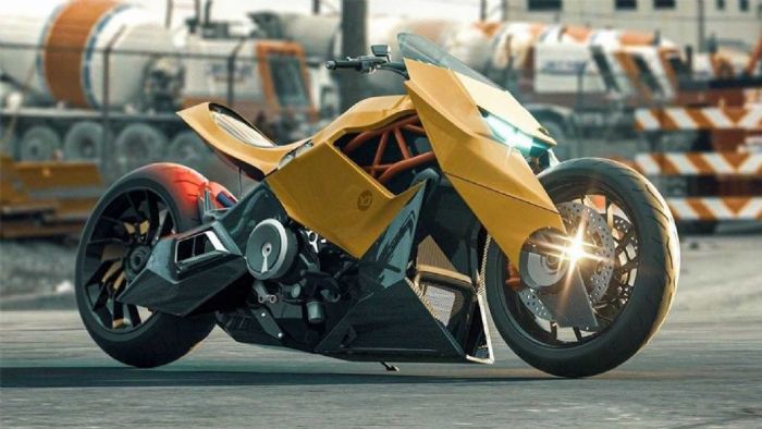 Τα σχέδια του Al Yasid για την μοτοσυκλέτα.