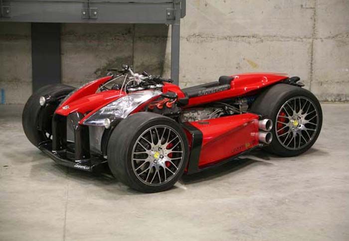 To εκπληκτικό Wazuma V8F του Lazareth.