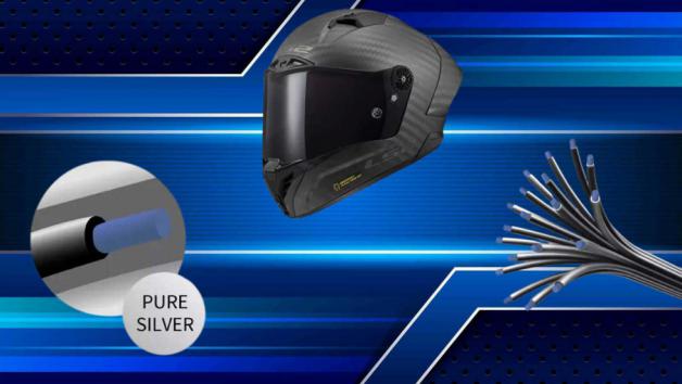 Γιατί η LS2 χρησιμοποιεί ίνες από ασήμι για τα εσωτερικά της; Γιατί η LS2 χρησιμοποιεί ίνες από ασήμι για τα εσωτερικά της;