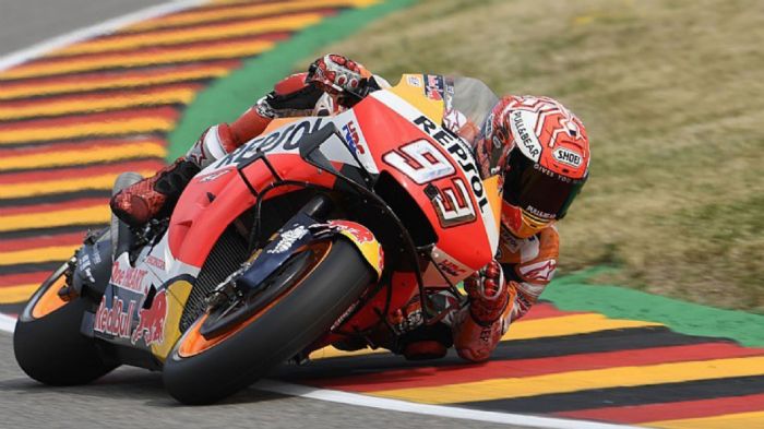 Marquez: Για 10η φορά νικητής στο Sachsenring