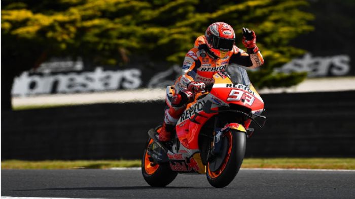 Επιβλητική νίκη Marquez στην Αυστραλία. Επιβλητική νίκη Marquez στην Αυστραλία.