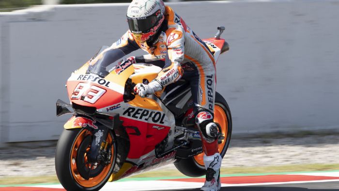 Μία ακόμα νίκη για τον Marc Marquez o οποίος προηγείται πια με ένα περιθώριο ασφαλείας...