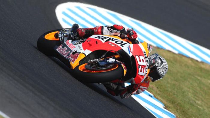 Ταχύτερος όλων ο Marquez την τελευταία ημέρα, ο οποίος σύμφωνα με τελευταίες δηλ Ταχύτερος όλων ο Marquez την τελευταία ημέρα, ο οποίος σύμφωνα με τελευταίες δηλώσεις χρησιμοποιούσε όλη μέρα φθαρμένα ελαστικά!