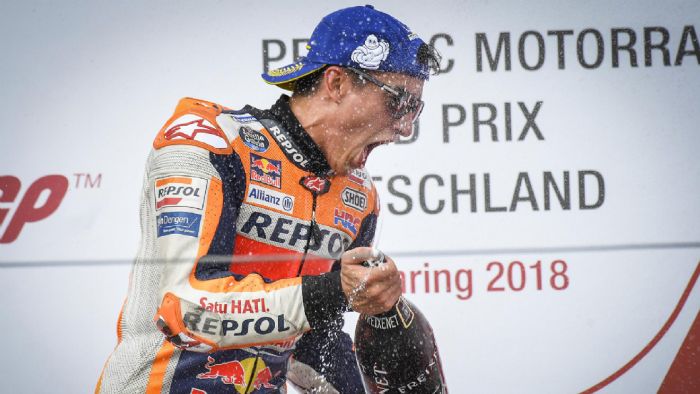 Τι λέει ο Marquez για την απόδοσή του στο Sachsenring; Τι λέει ο Marquez για την απόδοσή του στο Sachsenring;