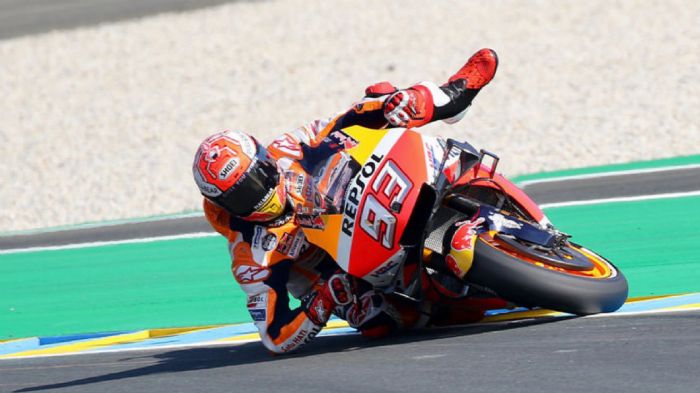 Φέτος έχει μόνο μια πτώση κατά τη διάρκεια αγώνα.