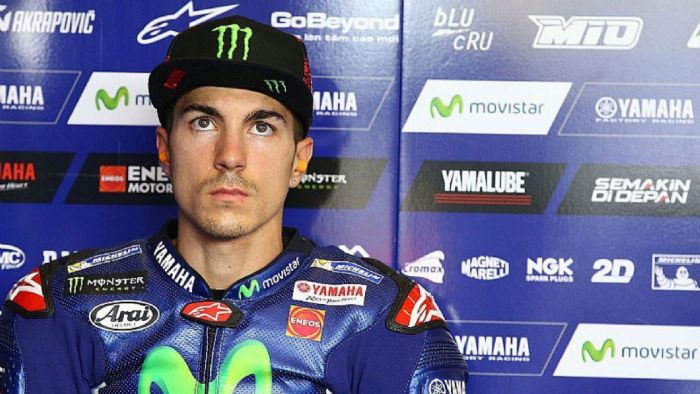 Απώλεια δύναμης, λόγω λάθος ρυθμίσεων στα ηλεκτρονικά, σύμφωνα με τον Vinales Απώλεια δύναμης, λόγω λάθος ρυθμίσεων στα ηλεκτρονικά, σύμφωνα με τον Vinales