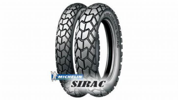 Michelin Sirac 130/80-17 & 90/90-21   