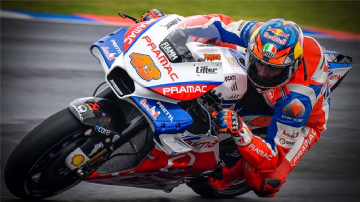 Ο Jack Miller παραμένει στην... σέλα του. 