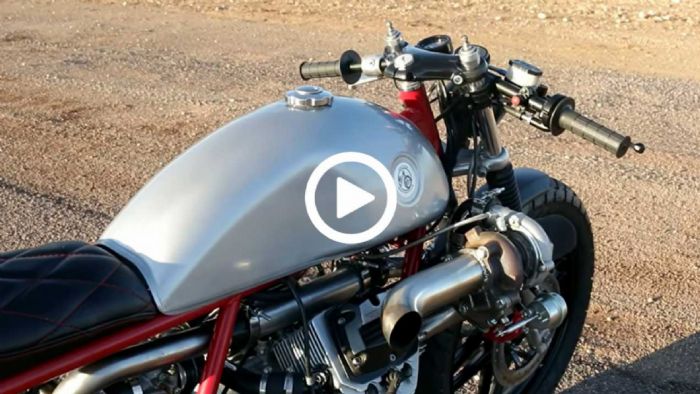 VIDEO: Moto Guzzi V50 με δυο turbo