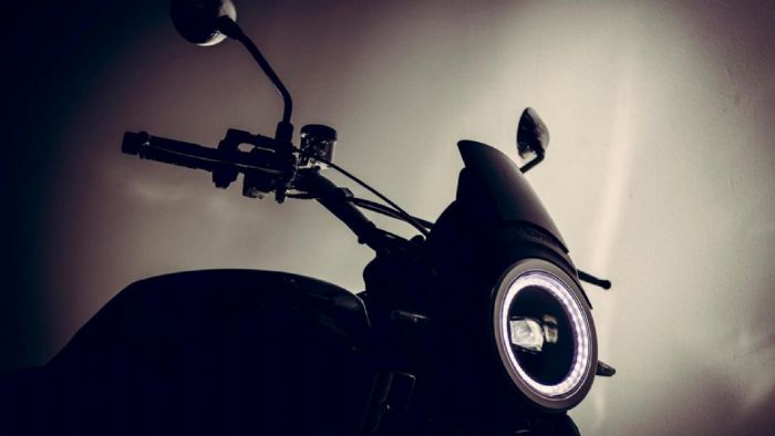 Οι εικόνες που δημοσίευσε η Moto Morini για την νέα Super Scrambler. 