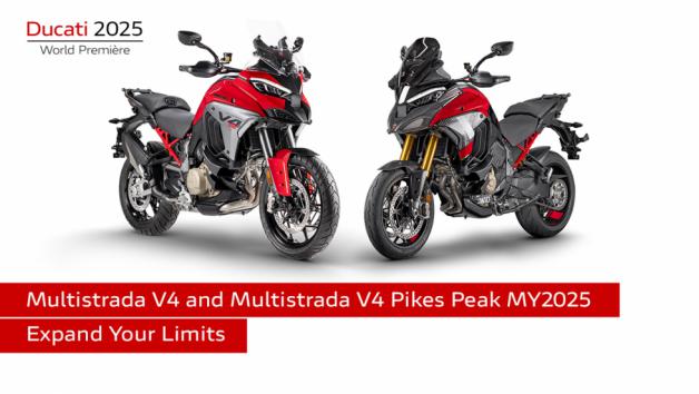 Παρουσιάστηκαν οι νέες Multistrada V4, V4 S και Multistrada V4 Pikes Peak (+Βίντ Παρουσιάστηκαν οι νέες Multistrada V4, V4 S και Multistrada V4 Pikes Peak (+Βίντεο παρουσίασης)