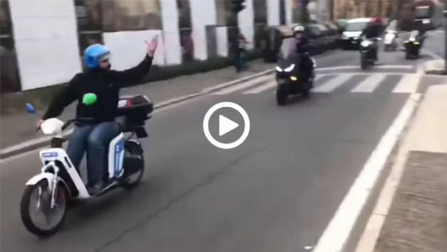 Είχε το μυαλό στα μπινελίκια και όχι στον δρόμο [video]