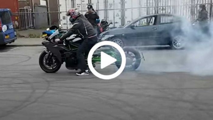 VIDEO: Μακρυψάλιδο Kawasaki Ninja H2... εκτοξεύεται
