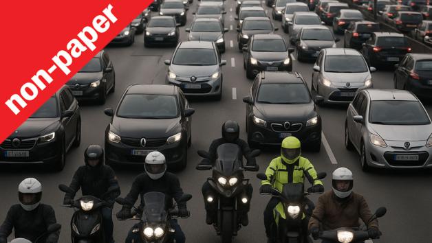 Με τόσο ακραίο μποτιλιάρισμα, γιατί δεν έχουμε γεμίσει μοτοσυκλέτες;