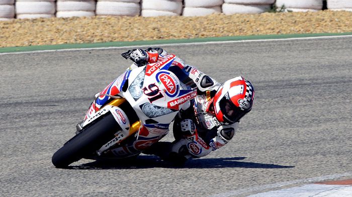 Ιακνοποιημένος εμφανίστηκε ο Leon Haslam με την πρόοδο που σημειώνει η μοτοσικλέτα του.