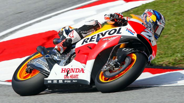 Ταχύτερος όλων στο συνδυαστικό αποτέλεσμα πρώτων και δεύτερων δοκιμαστικών για το GP της Μαλαισίας, ο Dani Pedrosa της Repsol Honda.