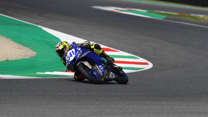 O Γιάννης Περιστεράς εν δράσει, στο Mugello. O Γιάννης Περιστεράς εν δράσει, στο Mugello.