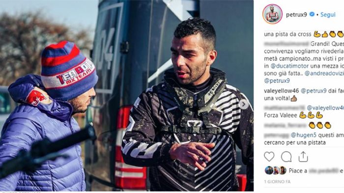 H ανάρτηση του Danilo Petrucci, στον προσωπικό λογαριασμό του στο Instagram H ανάρτηση του Danilo Petrucci, στον προσωπικό λογαριασμό του στο Instagram