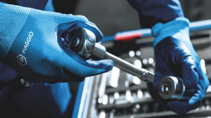 Piaggio: 10% έκπτωση στα ανταλλακτικά και δωρεάν τεχνικός έλεγχος