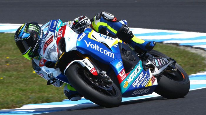 Alex Lowes, και Suzuki, το ταχύτερο ντουέτο την πρώτη μέρα του τεστ του Phillip Island.