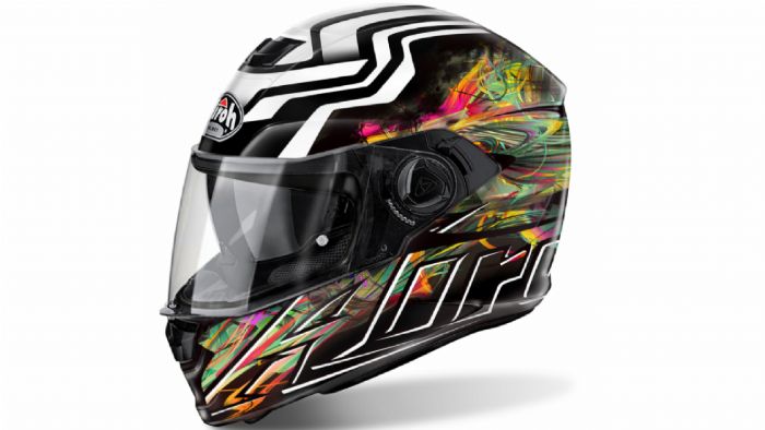 Το κράνος Storm είναι κατασκευασµένο από Thermoplastic HRT.