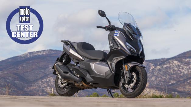 QJMOTOR FORT 350: Το scooter με τα καλύτερα φρένα