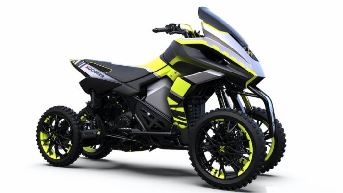 Quadro: 4τροχο Adventure Scooter στην EICMA! 