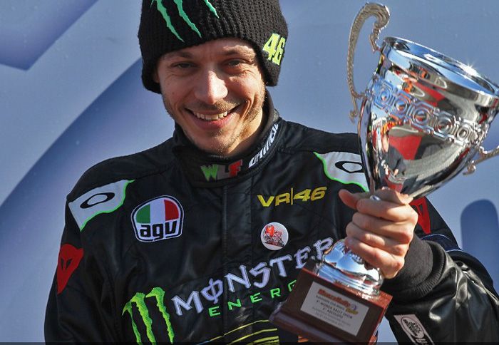 O Valentino Rossi θα βρεθεί ξανά στο μπάκετ ενός rally car.