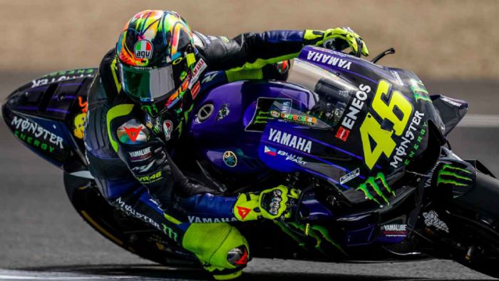 Συνεχίζονται οι προβληματισμοί για τον Valentino Rossi...