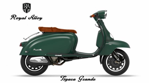 Royal Alloy TG 300 HPE: Κατασκευασμένο από μέταλλο και αλουμίνιο Royal Alloy TG 300 HPE: Κατασκευασμένο από μέταλλο και αλουμίνιο