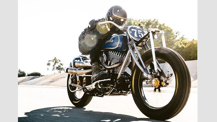 Το Chief Racer της RSD είναι φυσικά λειτουργικό  - όχι όμως για τον δρόμο.