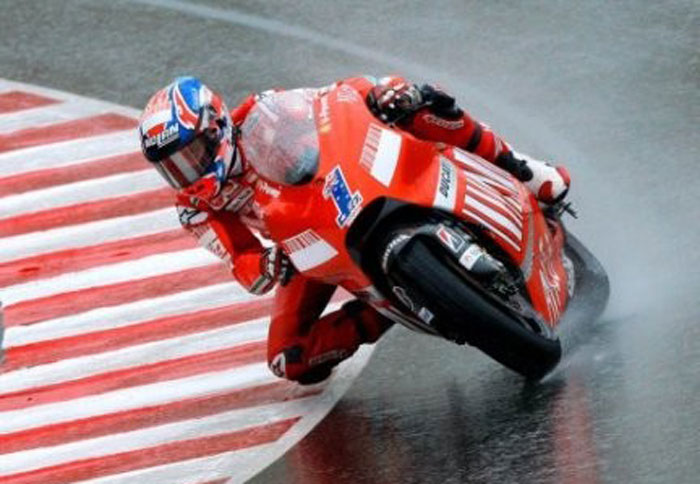 MotoGP: «Ανθρωπος της βροχής» ο Stoner
